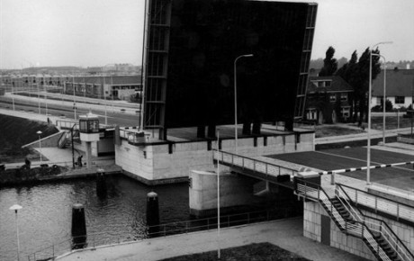 De Balijebrug na montage in de jaren &#039;60.