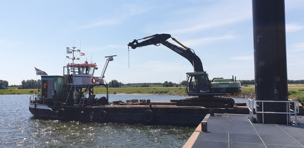 De overnachtingshaven in Haaften