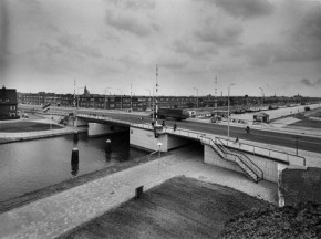 De Balijebrug na montage in de jaren '60.
