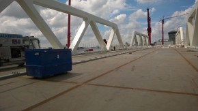 Constructie nieuwe Botlekbrug